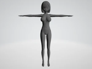 20 anime hentai 3D Model