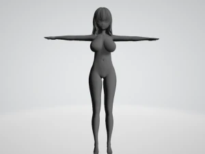 20 anime hentai 3D Model