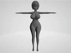 20 anime hentai 3D Model
