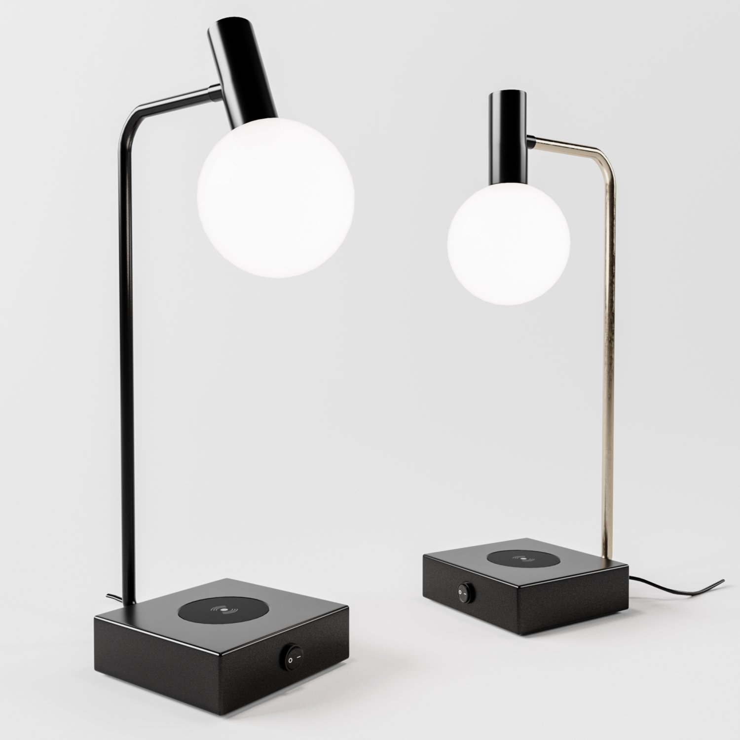 Wireless charger table lamp store