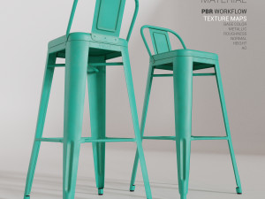 tolix stool hpd75 Modelo 3D