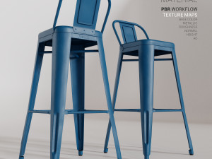 tolix stool hpd75 Modelo 3D