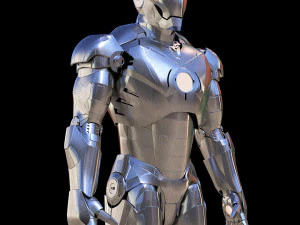 tanda manusia besi 2 Model 3D