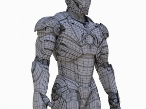 iron man mark 2 3D Model