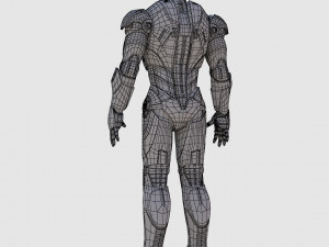 iron man mark 2 3D Model