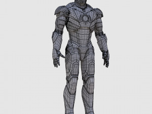 iron man mark 2 3D Model