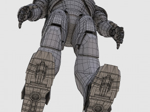 iron man mark 2 3D Model