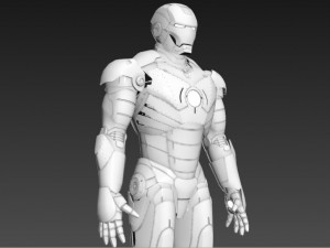 iron man mark 2 3D Model