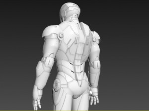 iron man mark 2 3D Model