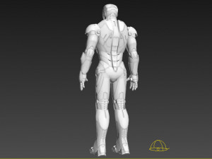 iron man mark 2 3D Model