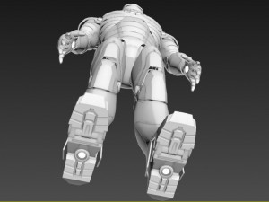 iron man mark 2 3D Model