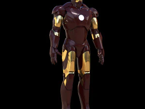 iron man mark 3 3D Model