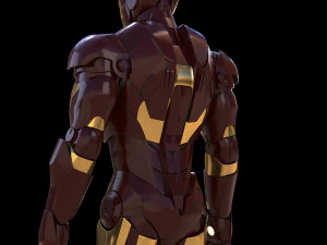 iron man mark 3 3D Model