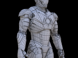 iron man mark 3 3D-Modell