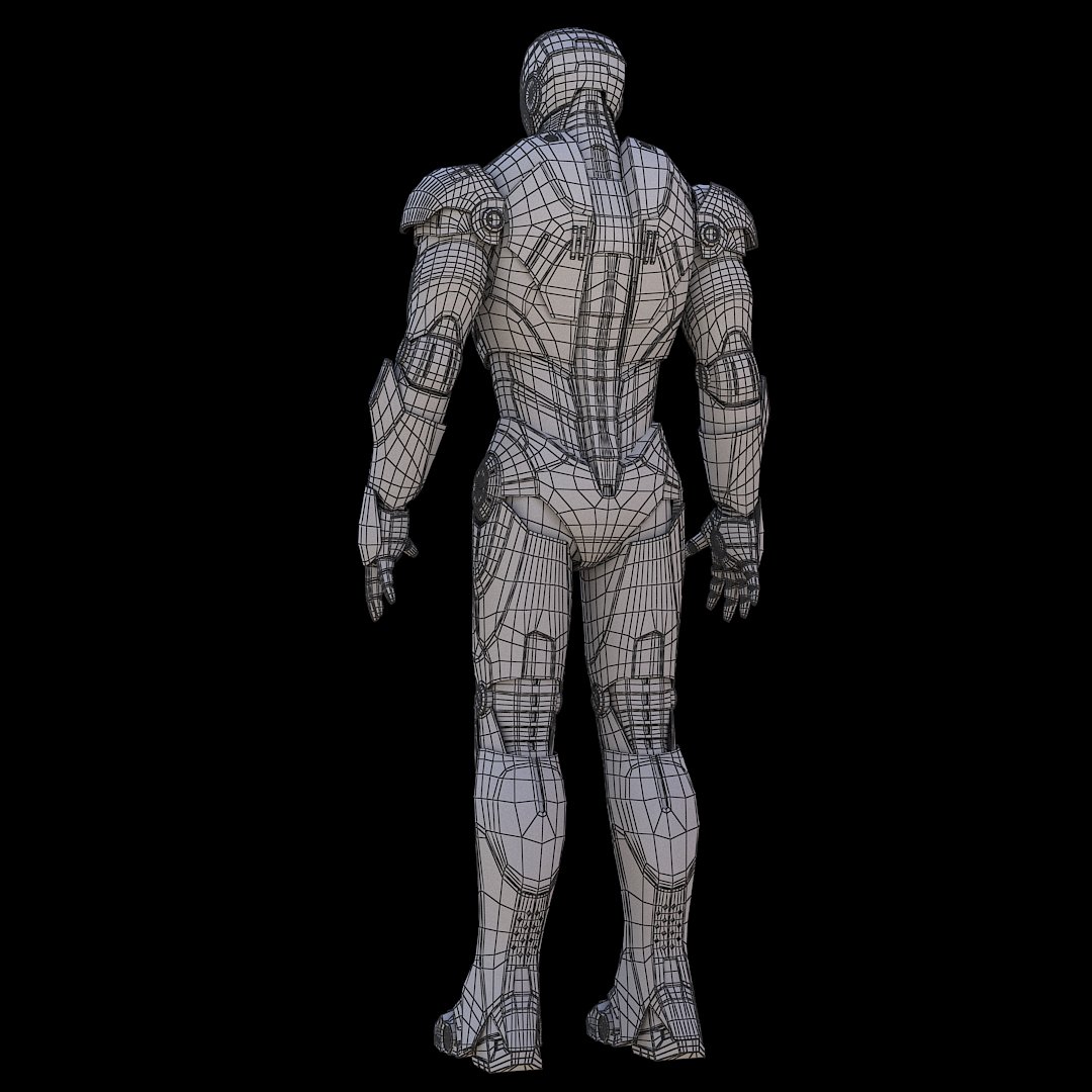 Ironman Mark 3 - 3D model by MrUnBlakeable (@unBlakeable) [f5e6848]