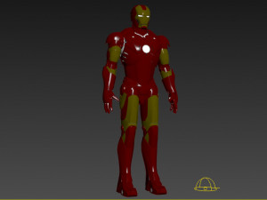 iron man mark 3 3D-Modell