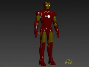 iron man mark 3 3D Model