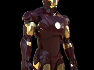 iron man mark 2 and 3 pack 3D Model
