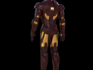 iron man mark 2 and 3 pack 3D Model
