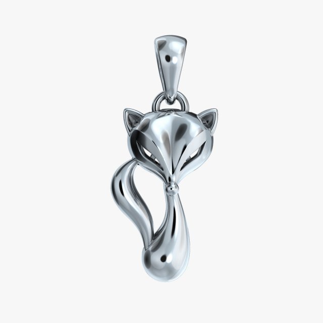 pendant fox v1 Model Cetak 3D .c4d .max .obj .3ds .fbx .stl .blend 