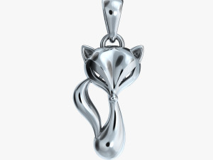 pendant fox v1 3D प्रिंट मॉडल
