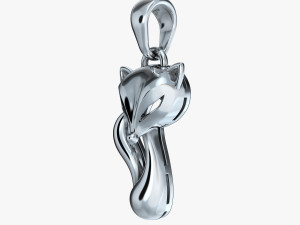 pendant fox v1 Model Cetak 3D