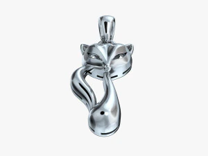 pendant fox v1 3D Print Model