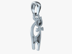 pendant cat v1 3D प्रिंट मॉडल