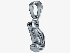 pendant boxing gloves v1 3D प्रिंट मॉडल