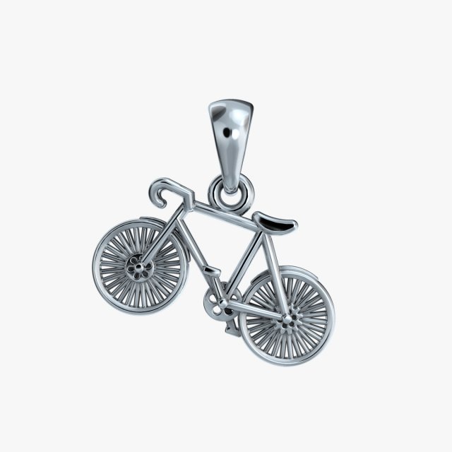 pendant bicycle v1 3D-printmodel .c4d .max .obj .3ds .fbx .stl .blend 