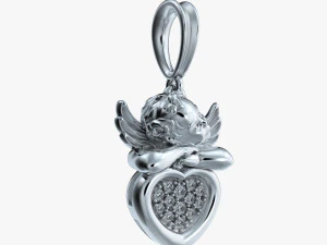 pendant angel v1 3D Print Model