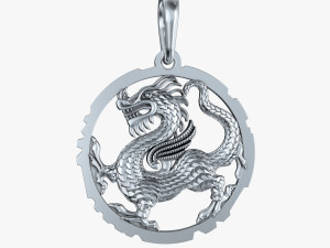pendant dragon v1 3D प्रिंट मॉडल