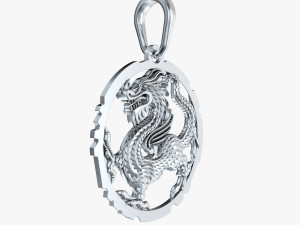 pendant dragon v1 3D 프린트 모델