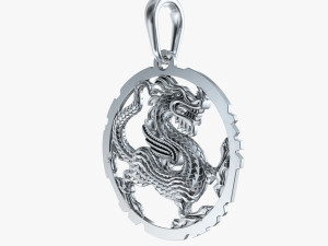 pendant dragon v1 3D 프린트 모델