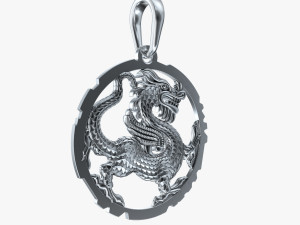 pendant dragon v1 3D 프린트 모델