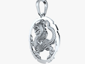 pendant dragon v1 3D 프린트 모델