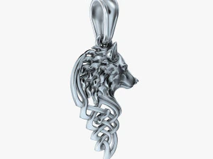 pendant wolf v1 3D Print Model