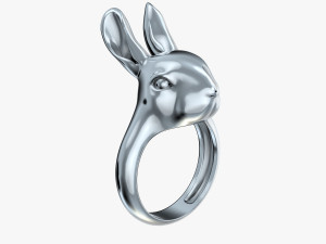 ring rabbit v1 3D प्रिंट मॉडल