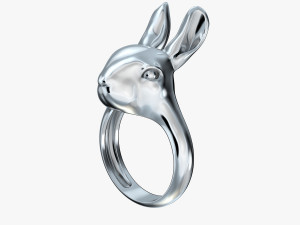 ring rabbit v1 3D प्रिंट मॉडल