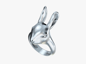 ring rabbit v1 3D प्रिंट मॉडल