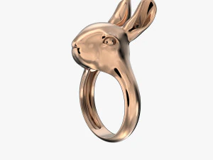 ring rabbit v1 3D Print Model