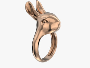 ring rabbit v1 3D प्रिंट मॉडल