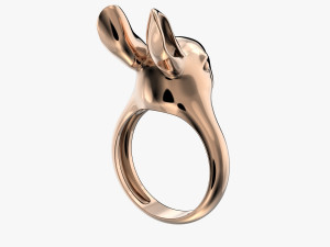 ring rabbit v1 3D प्रिंट मॉडल