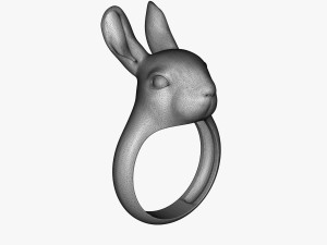ring rabbit v1 3D प्रिंट मॉडल