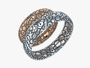 wedding rings characters v1 3D Print Model