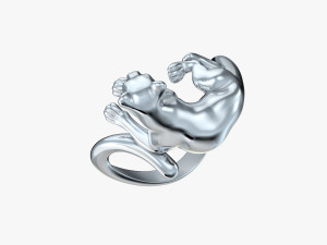 ring lioness v1 3D प्रिंट मॉडल