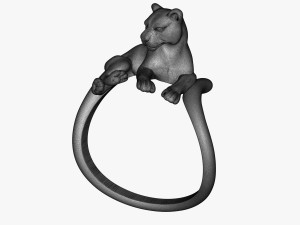ring lioness v1 3D प्रिंट मॉडल