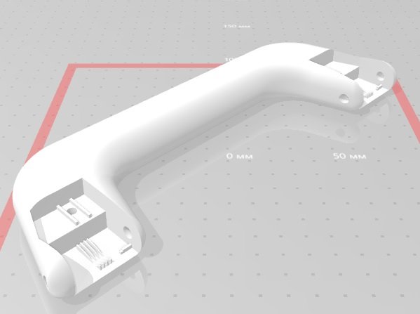 handle in the car geely mk 3D Model .c4d .max .obj .3ds .fbx .stl .blend 