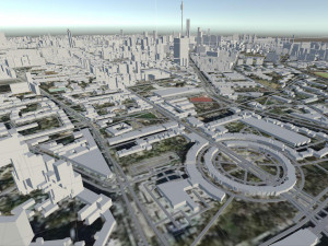 berlin city 3D-Modell