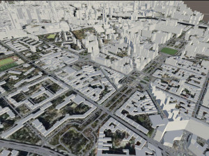 berlin city 3D-Modell